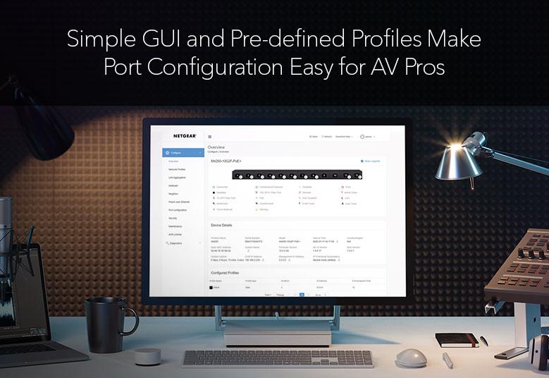 Simple GUI makes it easy for AV Pros